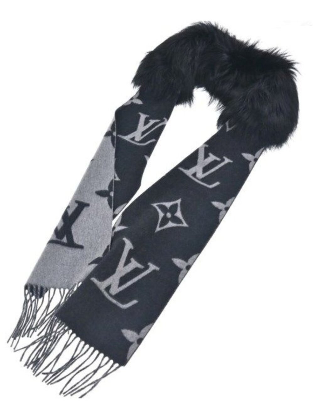 Louis Vuitton Scarf Black